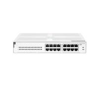 HPE Aruba Instant On 1430 16G Class4 PoE 124W lüfterlos unmanaged Gigabit Switch EU (R8R48A) - R8R48A#ABB