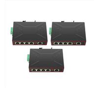 Switch di rete industriale RJ45 Hub 5 porte 100M Splitter Internet RJ45