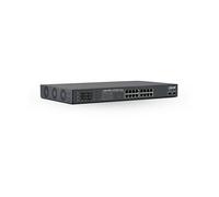 SWITCH DI RETE INLINE 32316P 16 porte PoE++ Gigabit, 2 slot SFP, montaggio rack