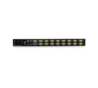 StarTech Console KVM per rack server RKCONS1716K 16 porte 1U 17" LCD Nero Spina EU