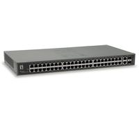 LEVELONE FGU5021 - Switch, 50-Port, Fast Ethernet, 2x Gigabit, 2x SFP/RJ45