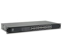 LevelOne GEP-2421W150 switch di rete Non gestito Gigabit Ethernet (10/100/1000) Supporto Power over (PoE) Nero [GEP-2421W150]