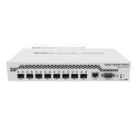 Switch di rete Mikrotik CRS309-1G-8S+ Gestito Gigabit Ethernet (10/100/1000) Supporto Power over (PoE) Bianco