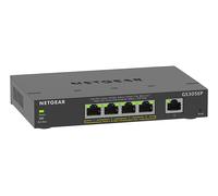 NETGEAR 5-Port Gigabit Ethernet PoE+ Plus Switch (GS305EP) Gestito L2/L3 Gigabit Ethernet (10/100/1000) Supporto Power over Eth