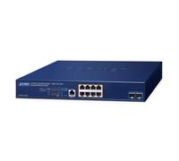 PLANET Layer 3, 8 porte 2.5GBASE-T Gestito L3 2.5G Ethernet (100/1000/2500) Supporto Power over Ethernet (PoE) 1U Blu