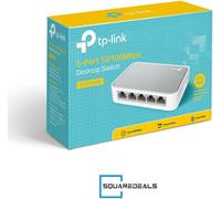 TP-Link TL-SF1005D Gestito Fast Ethernet (10/100) Bianco