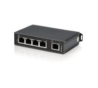 StarTech.com Switch di rete Commutatore Industriale Ethernet a 5 porte - Guida DIN / Montabile a parete