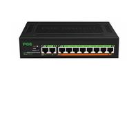 Switch di Rete, Switch Di Rete POE 1000M 10 Porte Con Switch Ethernet SFP For Telecamera IP/AP Wireless/telecamera CCTV AI Smart Switch,Affidabile