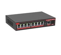 Switch di Rete, Switch Gigabit 2.5G A 8 Porte Switch Ethernet Switch Di Rete RJ45 Da 2500 Mbps 10G SFP Home Lab Hub Splitter Internet And Play,Affidabile
