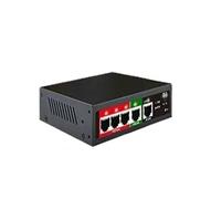 Switch di Rete, Switch POE AI Serie SSC Switch Di Rete POE Attivo Da 48 V Alimentatore Da 90 W Ethernet 10/100 Mbps For AP Wireless For Telecamera IP,Affidabile(SSC-POE104DL)