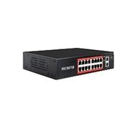 Switch di Rete, Switch POE AI Serie SSC Switch Di Rete POE Attivo Da 48 V Alimentatore Da 90 W Ethernet 10/100 Mbps For AP Wireless For Telecamera IP,Affidabile(SSC-POE316GM)