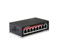 Switch di Rete, Switch POE AI Serie SSC Switch Di Rete POE Attivo Da 48 V Alimentatore Da 90 W Ethernet 10/100 Mbps For AP Wireless For Telecamera IP,Affidabile(SSC-POE108D)