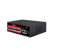 Switch di Rete, Switch POE AI Serie SSC Switch Di Rete POE Attivo Da 48 V Alimentatore Da 90 W Ethernet 10/100 Mbps For AP Wireless For Telecamera IP,Affidabile(SSC-POE308G)
