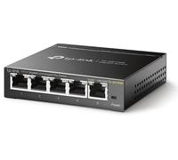 SWITCH DI RETE TP-LINK Switch TP-Link TL-SG105E 5 Porte 10/100/1000 Mbps Nero, 5 porte, Gigabit