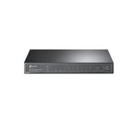 TP-Link Omada SG2210P switch di rete Gestito L2/L2+ Gigabit Ethernet (10/100/1000) Supporto Power over Ethernet (PoE) Nero