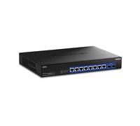 TRENDnet Switch di rete TEG-S7102 - Non gestito 10G (100/1000/10000) Desktop Nero