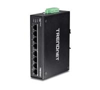 TRN TI-G80 - Switch, 8 porte, Gigabit Ethernet, guida DIN