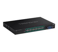 Switch di rete Trendnet TI-RP262i Gestito L2 Gigabit Ethernet (10/100/1000) Supporto Power over (PoE) 1U Nero [TI-RP262I]