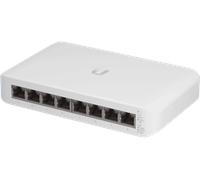 SWITCH DI RETE UBIQUITI Switch Ubiquiti Unifi Lite 8 Porte 10/100/1000 Mbps PoE Bianco (USW-LITE-8-POE)