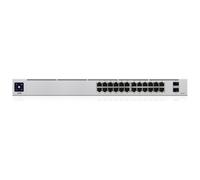 Switch UniFi Ubiquiti USW-24-POE (24 porte Gigabit EthernetGigabit SPF+ rack 95W 1U)