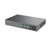 Switch di sicurezza VLAN QoS Gigabit PoE+ 30W Grandstream GWN7702P a 16 porte