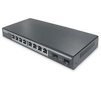 Switch 8 Porte Gigabit Poe Layer 2 Con Due Porte Sfp