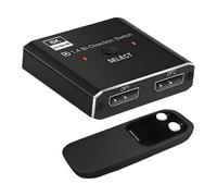 Switch DisplayPort 8K 2 in 1 Out/Out Display Port DP Supporta 8K30Hz 4K120Hz per monitor PC, laptop, ecc.