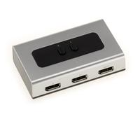 KALEA-INFORMATIQUE Splitter video di tipo Displayport per commutare 2 ingressi in 1 uscita. Supporto DPCP e HDCP, risoluzione 2560x1600