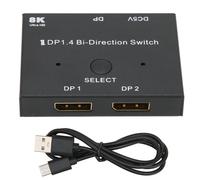 Switch DisplayPort per un'esperienza multimediale migliorata, supporta la trasmissione sincrona di audio e video, l'alloggiamento in alluminio offre