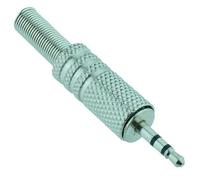 Switch Electronics 10 Adattatori Jack Audio Stereo Metallo 2.5mm Argento