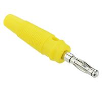 Switch Electronics 10 Pezzi Connettore Banana Test Giallo 4mm