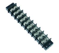 Switch Electronics 10 Vie Morsettiera a Barriera con Viti Nero 12-22AWG 481143