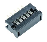 Switch Electronics 10 x Connettore IDC DIP Flat 10 Vie, Passo 2,54mm, PCB 980779
