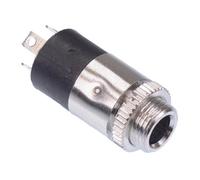 Switch Electronics 10 x Presa Stereo 3.5mm Nera per Pannello Saldare MPN 931061