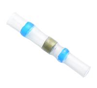 Switch Electronics 100 X Terminali Butt Termorestringenti Blu Con Saldatura