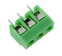 Switch Electronics 10x Blocco Morsetti 3 Vie 5.08mm 10A Verde 18-26AWG A Vite
