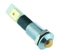 Switch Electronics 12V Luce Indicatore da Pannello in Metallo 6mm 8mm 10mm 12mm