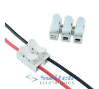 Switch Electronics 2 o 3 Vie Morsetto a Leva a Molla Senza Viti Blocco Terminali