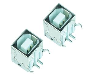 Switch Electronics 2 x Connettore USB-B Femmina Angolo Retto PCB Saldare 984422