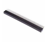 Switch Electronics 25 x 80 Vie Doppia Riga Angolo Retto Presa PCB 2.54mm