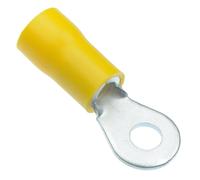 Switch Electronics 25x Terminale Anello Crimpato Isolato 4.3mm Giallo