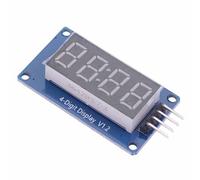 Switch Electronics 4 Bit Modulo Display LED A Tubo Digitale Con Orologio