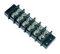 Switch Electronics 481140 Blocco Morsetti Fisso 6 Vie Vite Nero
