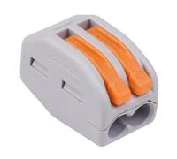 Switch Electronics 5 Pezzi Connettore Morsetto Terminale a Leva a Molla 2 Vie