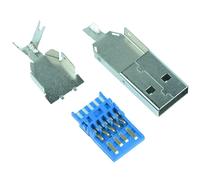 Switch Electronics 5 Pezzi Connettore USB-A 3.0 Tipo A Riconnettibile