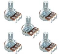 Switch Electronics 5 Pezzi Potenziometro Lineare 16mm 500KΩ A Uscite Saldare