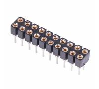 Switch Electronics 5 X 20 Pin Connettore Socket Pin Girati Doppia Riga 2.54mm