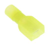 Switch Electronics 50 Pezzi Connettori Maschi A Pressione 6,3mm Nylon Giallo