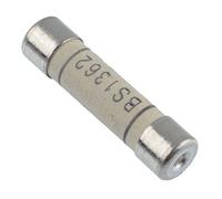 Switch Electronics 50 x 13A Fusibile Cartrige BS1362 1" 25.4 x 6.3mm