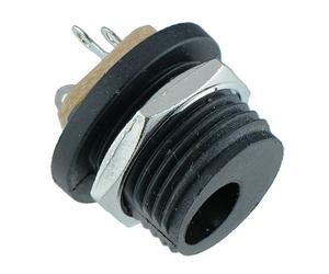 Switch Electronics 551670 Presa DC da Pannello 2.1mm x 5.5mm Nera PBT